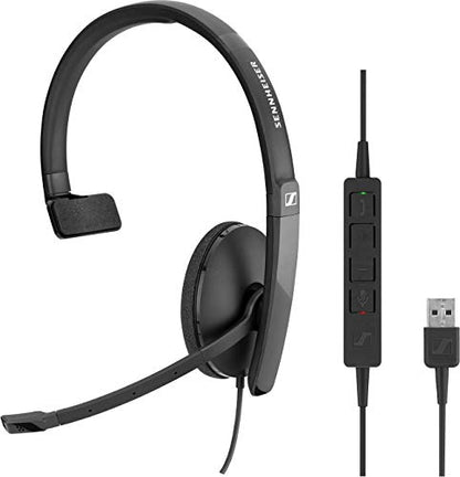 Epos I Sennheiser Adapt Sc 130 Usb - Headset - On-Ear - Wired - Active Noise Cancelling - Usb - Black, White - Certified