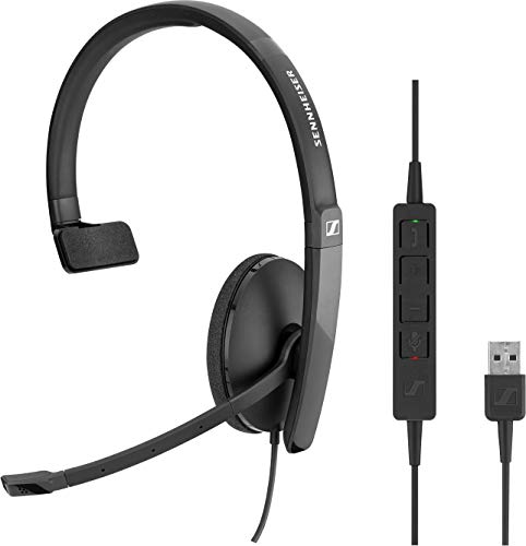 Epos I Sennheiser Adapt Sc 130 Usb - Headset - On-Ear - Wired - Active Noise Cancelling - Usb - Black, White - Certified