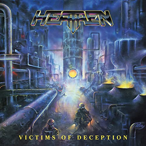 `Heathen - Victims Of Deception [2LP] (LIMITED TRANSLUCENT YELLOW 180 Gram Audiophile Vinyl, insert, numbered to 1500, im`