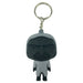 Squid Game Mask Man 3D Keyring (One Size) (Gray/Black)