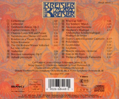 Plays Kreisler
