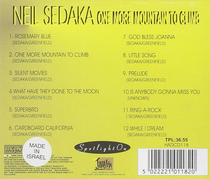 One More Mountain to Climb