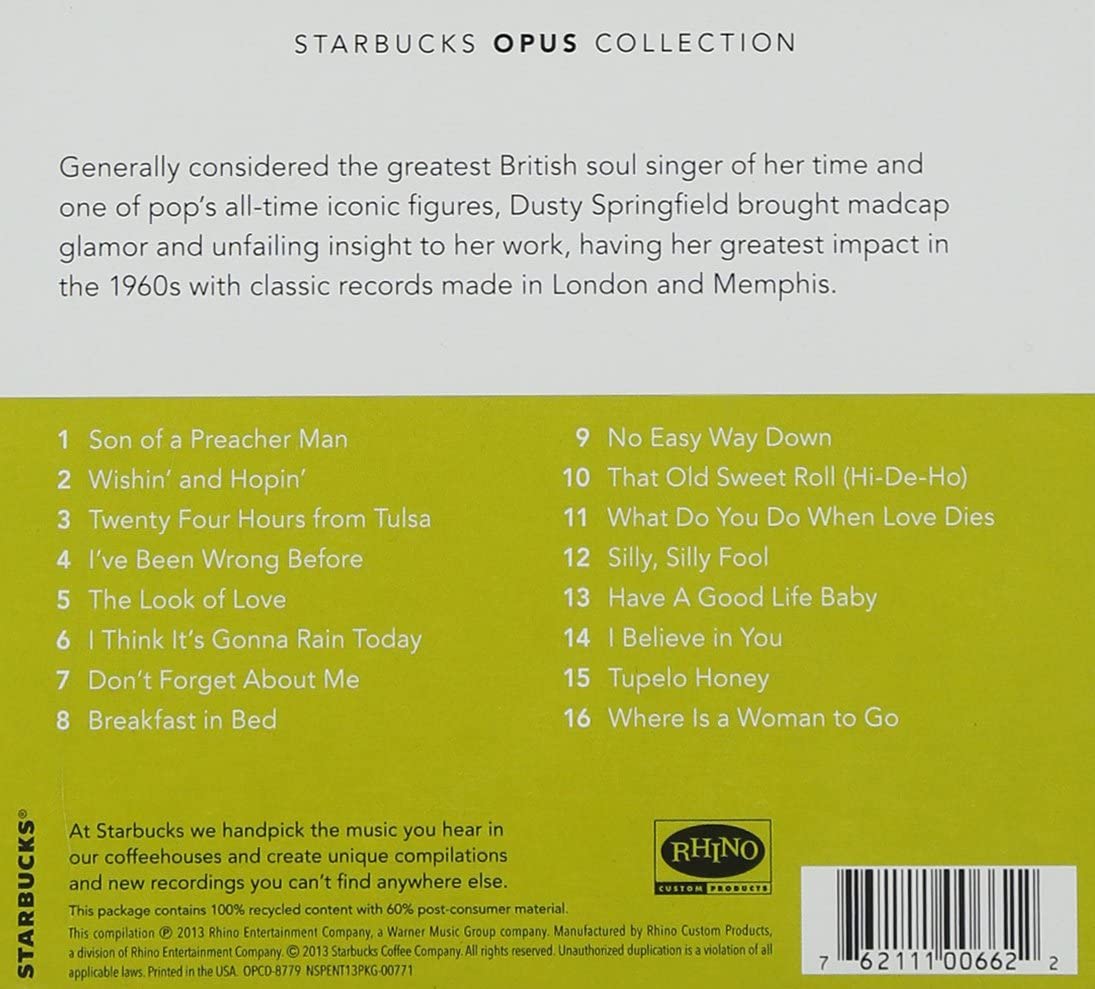 Dusty Springfield-Opus Collection