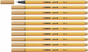 Cf10 Fineliner Point 88 Ocra Scuro