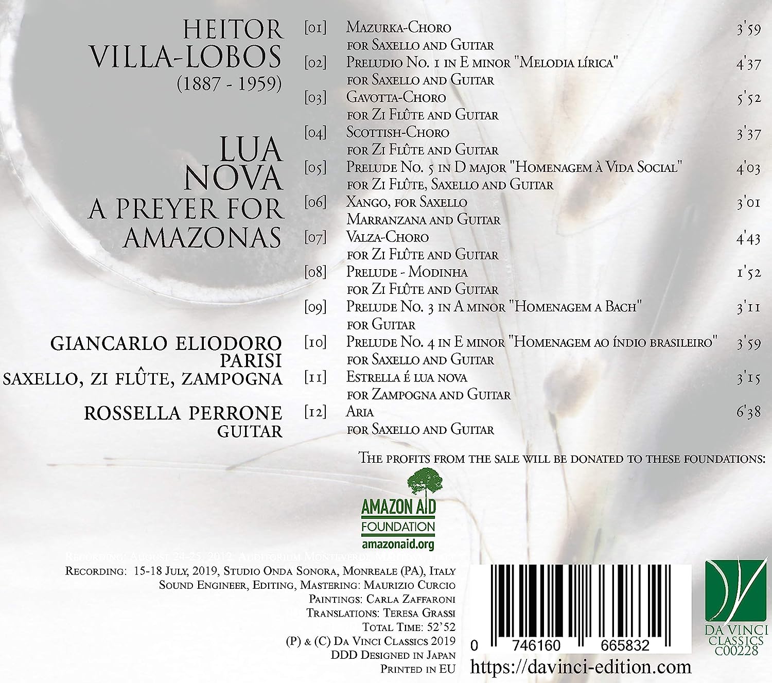 Villa-Lobos: Lua Nova - A Prey For Amazon