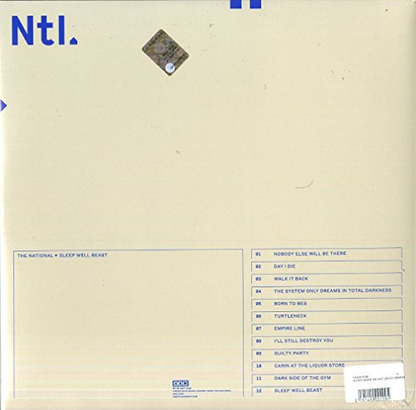 National - Sleep Well Beast-Blue (2 Lp)