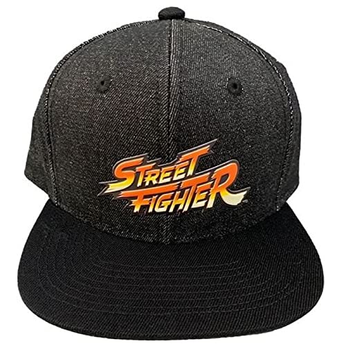 Street Fighter: Logo Snapback Cap Black (Cappellino) T-Shirt