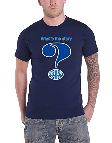 OASIS - QUESTION MARK (NAVY) BLUE T-Shirt XX-Large - QUESTION MARK (NAVY)