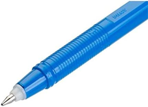 Pilot - Pilot Kleer Erasable Ballpoint Pen 0.7mm Tip 0.35mm Line Blue (Pack 12) - 4902505523748