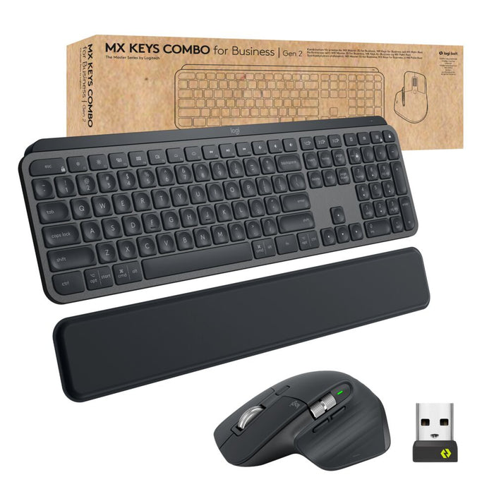 Mx Keys Combo For Business Gen 2 - Graphite - Us - Intnl