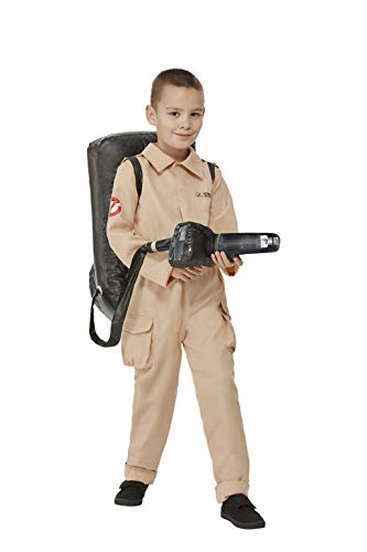 Smiffys Ghostbusters Child's Costume (Size M) - Ghostbusters Childs Costume, Jumpsuit & Inflatable Backpack