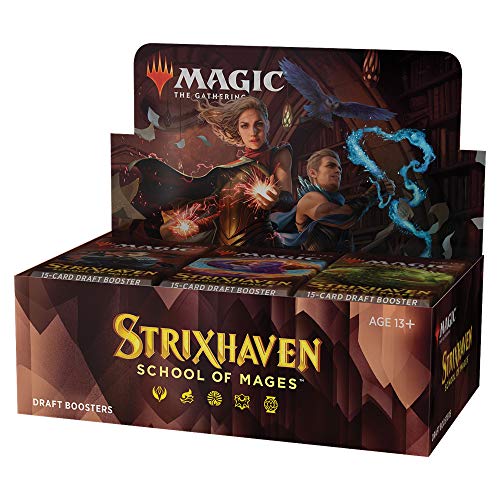 Magic The Gathering Ccg: Strixhaven - School Of Mages Draft Booster Display (36)