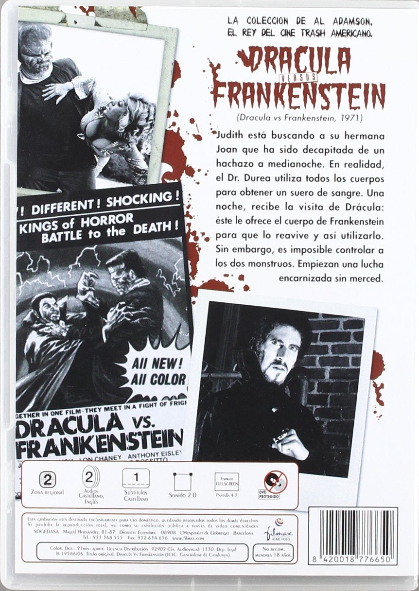 Dracula Vs. Frankenstein