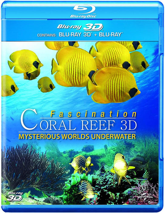 3D Coral Reef: Mysterious Worlds Underwater (Blu-ray 3D + Blu-ray)