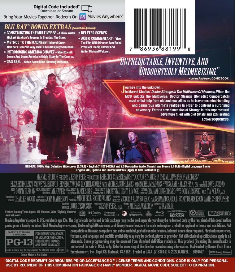 Doctor Strange in the Multiverse of Madness