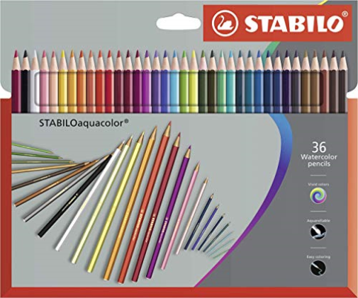 Cf36 Stabilo Aquacolor Scat Cartone