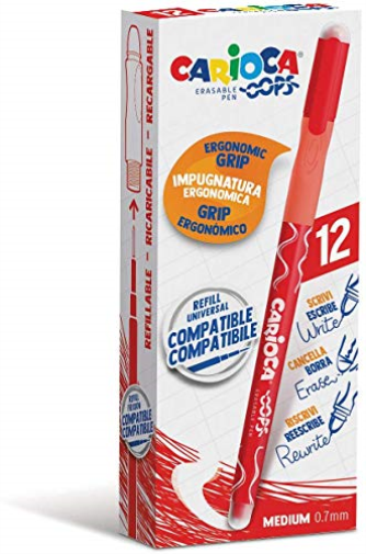 Cf12 Penna Cancellabile Rosso Oops