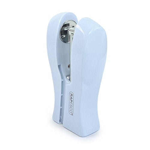Rapesco - Rapesco Stand Up Space Saving Stapler Plastic 20 Sheet Powder Blue Stationery