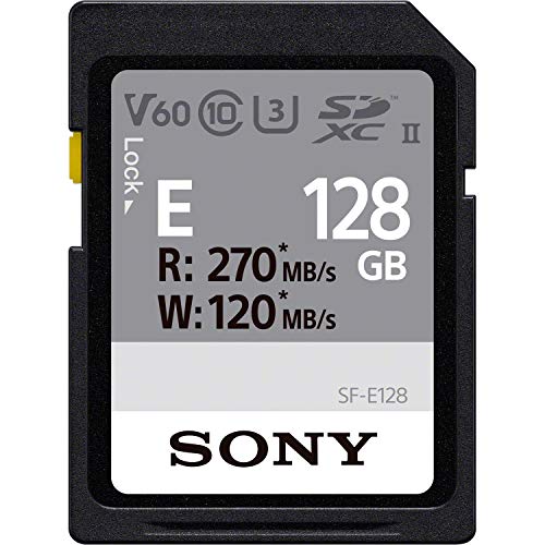 Sony Sdxc Sf-E Series 128Gb Uhs-Ii V60 - Sfe128