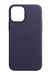 Apple - Back Cover For Mobile Phone - With Magsafe - Leather - Deep Violet - For Iphone 12 Mini