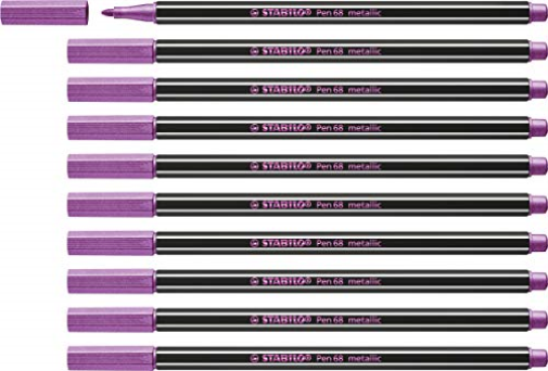 Cf10 Stabilo Pen68Metallic Rosa