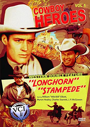Cowboy Heroes: Western Double Feature, Vol. 1: Longhorn and Stampede
