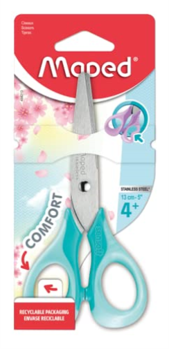 Forbici Sensoft 3D 13Cm Col Pastel