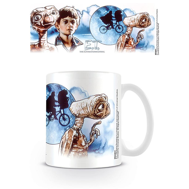 Pyramid International ET (ET & Elliott Illustration) Official Boxed Ceramic Coffee/Tea Mug, Paper, Multi-Colour, 11 oz/315 ml