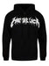 METALLICA - ONE BLACK (FOTL) Hooded Sweatshirt with Zip Large - ONE