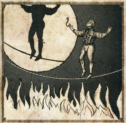Man On The Burning Tightrope