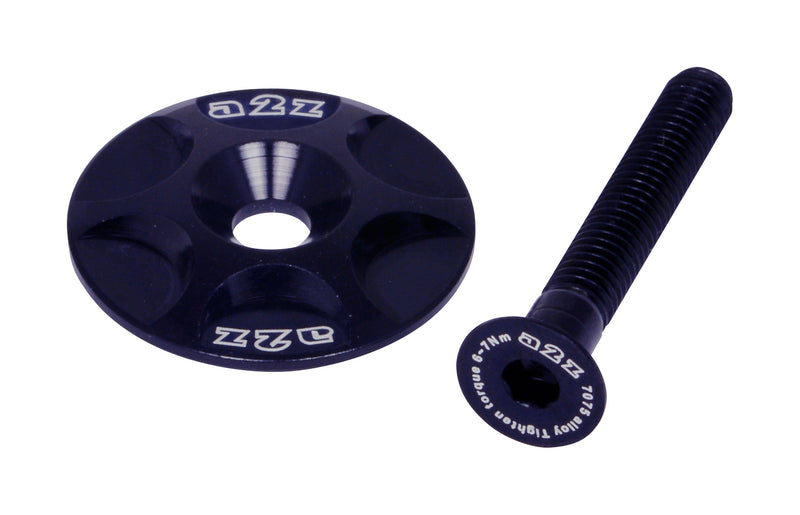 A2Z Anodised Headset Top Cap (Black)