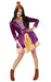 LADIES WILLY WONKA COSTUME - FANCY DRESS COSTUME (SIZE: S) Unisex Costumes