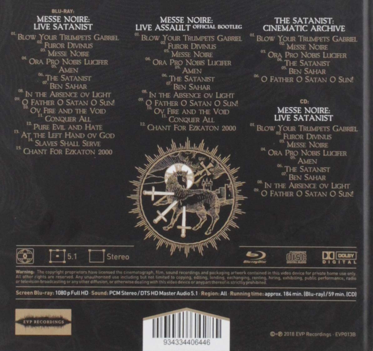 Messe Noire - Live Satanist