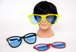 Boland: Pcs Jumbo Glasses 265Mm Neon 4 Ass. Qs