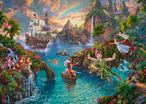 Thomas Kinkade: Disney Peter Pan 2021 Edition (1000Pc) Discontinued Puzzle