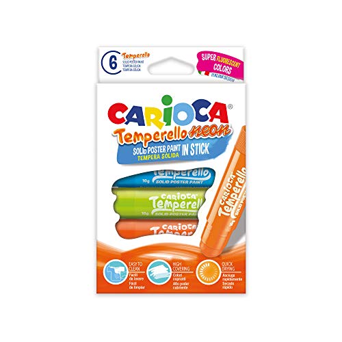 Conf6 Tempera Solida In Stick Neon