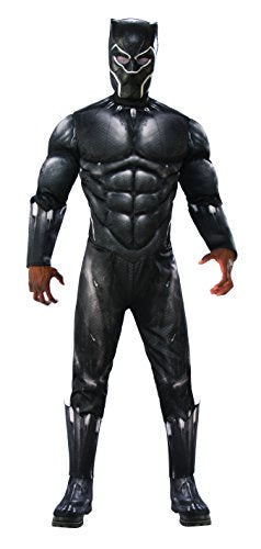 - BLACK PANTHER DELUXE COSTUME - FANCY DRESS COSTUME (SIZE: STD) COST-UNI