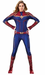 CAPTAIN MARVEL DELUXE COSTUME - FANCY DRESS COSTUME (SIZE: S)