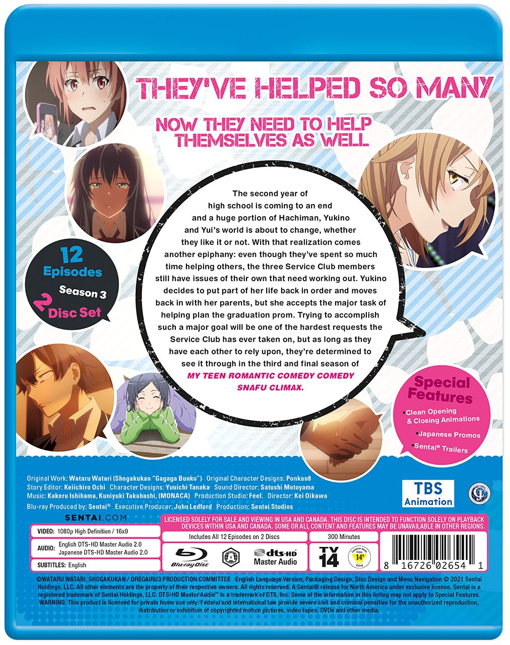 My Teen Romantic Comedy - Snafu Climax