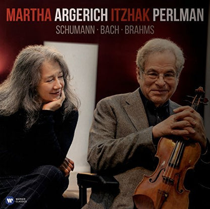 Martha Argerich/Itzhak Perlman: Schumann/Bach/Brahms