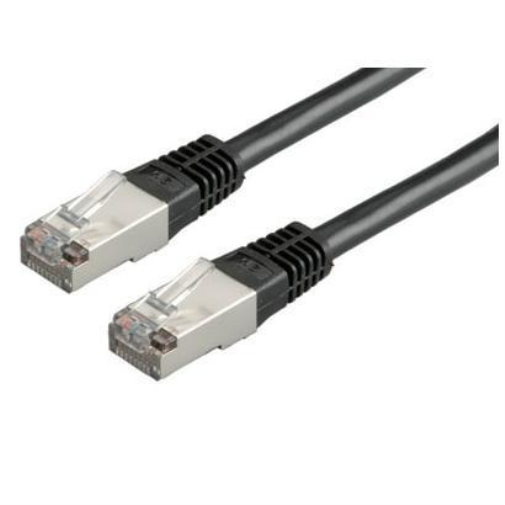 Nilox 3.0 m CAT5E FTP – (Cat5e, F/UTP network cable (FTP), RJ-45, RJ-45, Male/Male, Black)