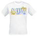 NIRVANA - ALL APOLOGIES WHITE T-Shirt, Front & Back Print Medium - ALL APOLOGIES