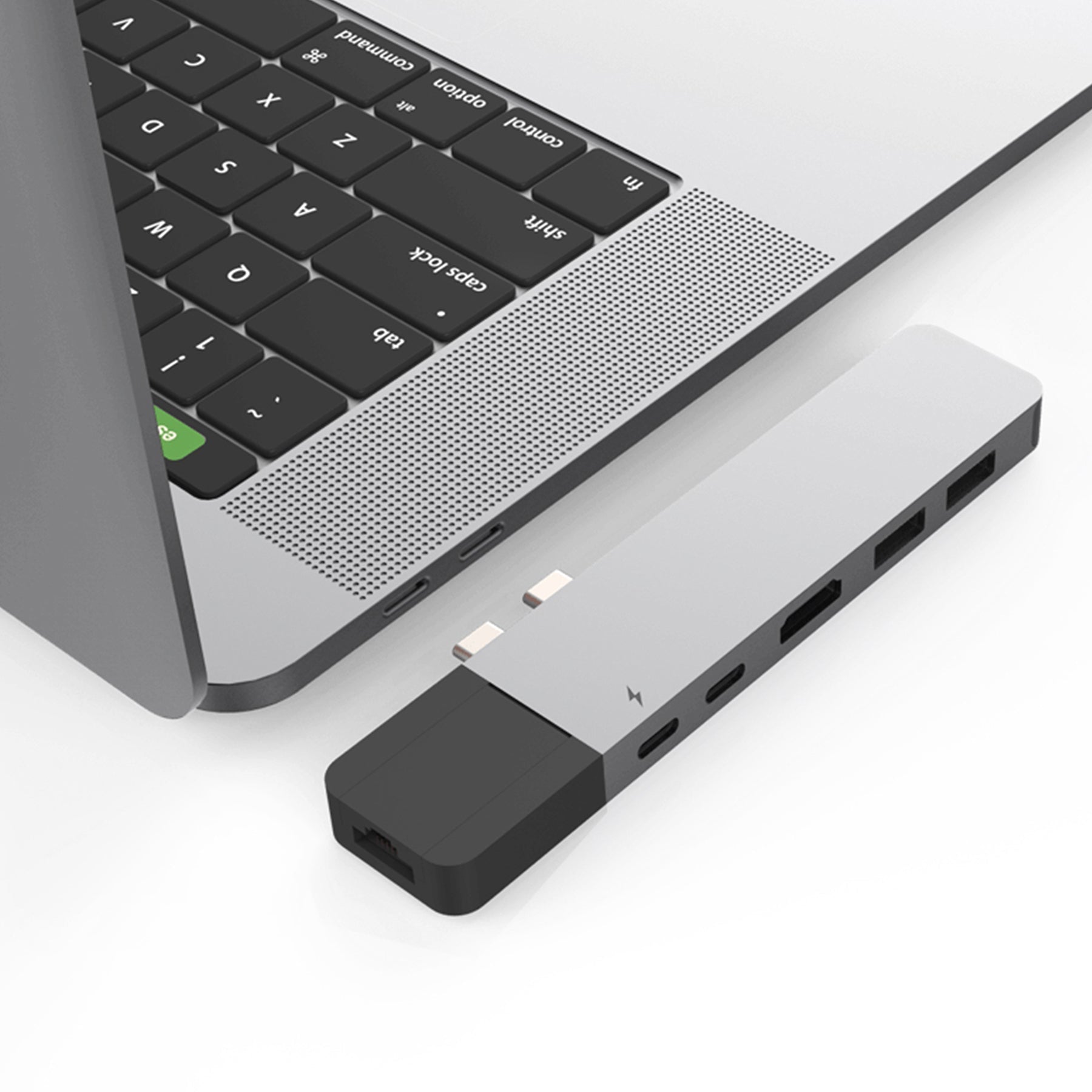 HYPER GN28N-SILVER notebook dock/port replicator Wired