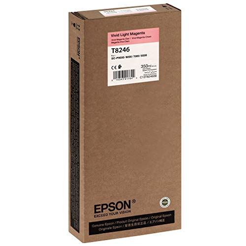 Epson Ink Cartridges, Ultrachrome Hdx, Singlepack, 1 X 350.0 Ml Vivid Light Magenta