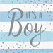 Creative Converting: Ln 12/16Ct 2P Boy Blue Silv Celeb Qs