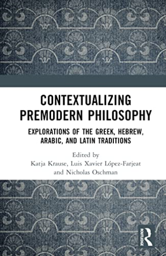 Contextualizing Premodern Philosophy
