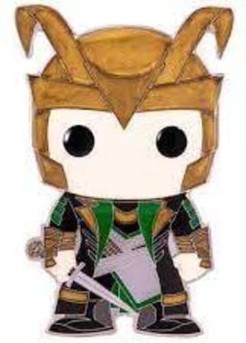 Funko POP! Pin: Marvel Enamel Pin   Loki