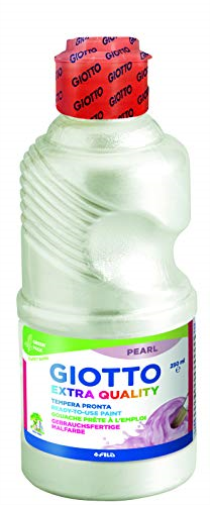 Flacone 250Ml Tempera Bianco Pearl