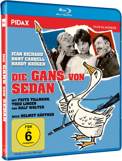 Die Gans von Sedan / Mit dem Prädikat WERTVOLL ausgezeichnete und starbesetzte Kult-Militärkomödie (Pidax Film-Klassiker)