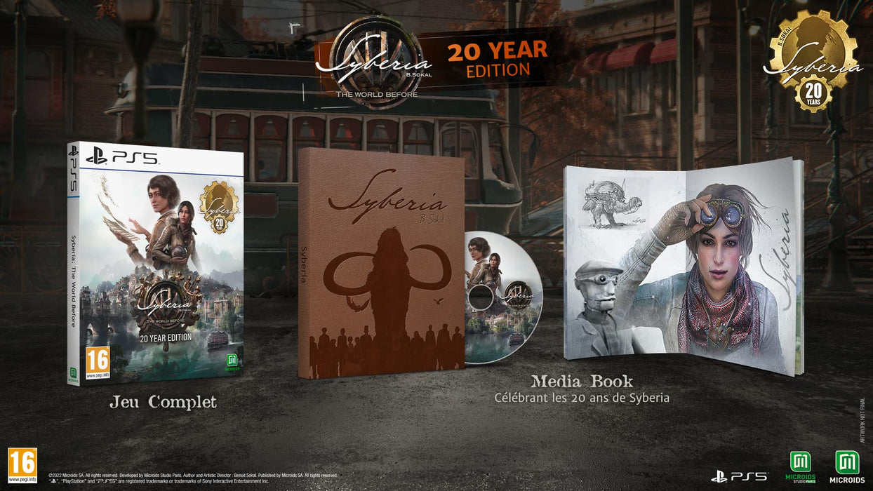 Syberia: The World Before - 20 Years Edition (PS5) Single
